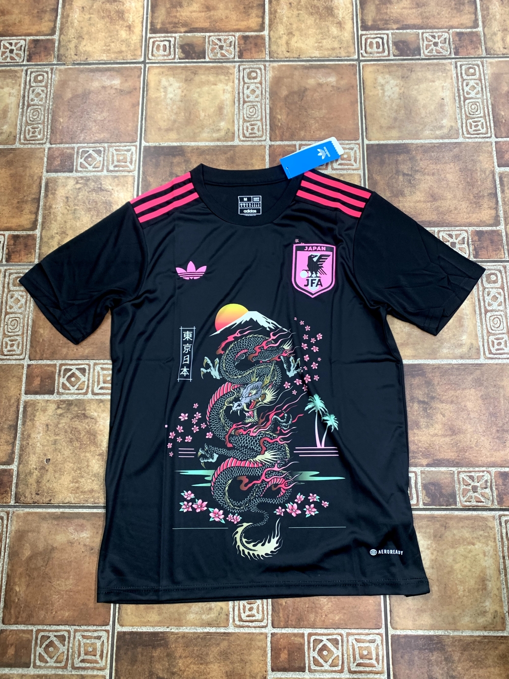 Adidas Japan 2026 Custom Fan Art Exclusive Jersey Size M